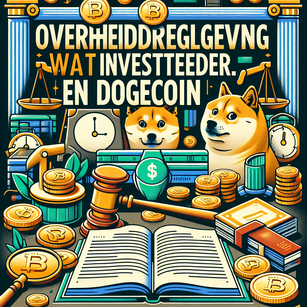 Overheidsregelgeving en Dogecoin: wat investeerders moeten weten
