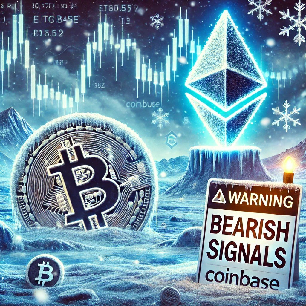 Crypto winter vooruit? Coinbase waarschuwt voor bearish signalen op de markt