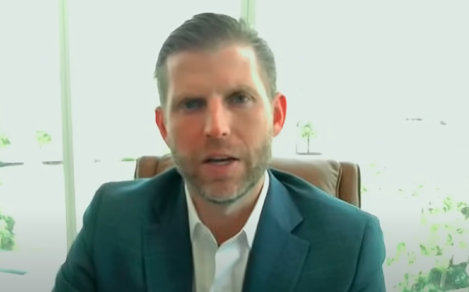 Geen crypto -gesprekken tussen Eric en president Trump, zegt Son, zegt Son